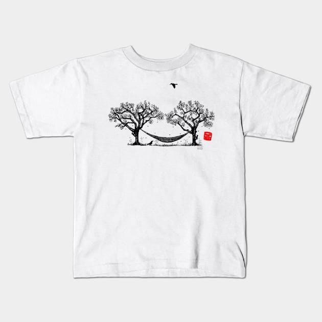 Urban Wildlife - woodpecker Kids T-Shirt by mnutz